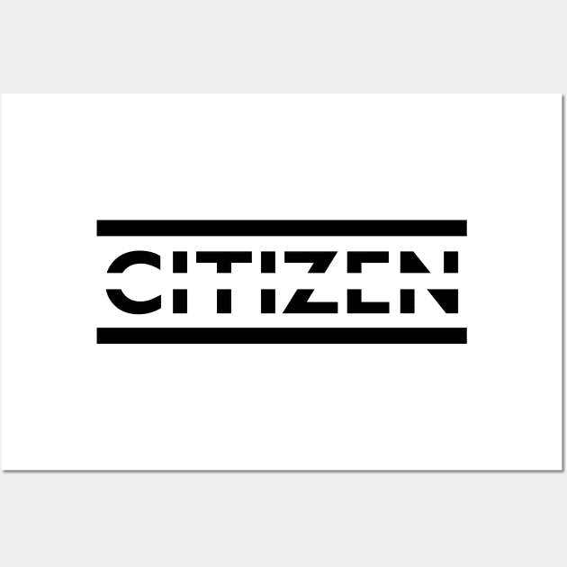 Citizen Erased, Muse Wall Art by Chrothon